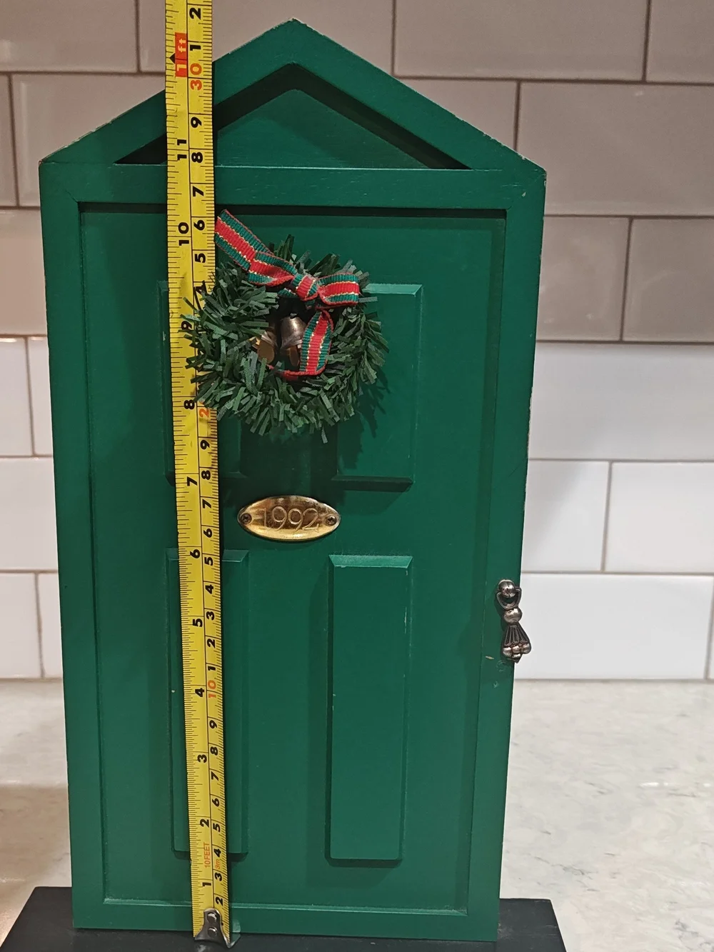 Cottage Core Green Door Photo Album Picture Frame Unique Display Album  Novelty